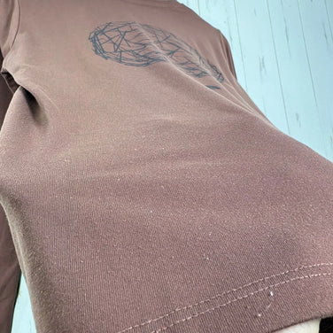 【Women's L ブラウン系】 The North Face ( ザ・ノースフェイス ) ロングスリーブ テンセグリティ グラフィック ティー L/S Tensegrity Graphic Tee ポリエステル ウェア トップス インナー シャツ ロングスリーブTシ