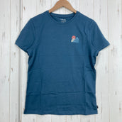 【Women's 10 ブルー系】 Rab ( ラブ ) トゥク ビスタ ティー Tuku Vista Tee QCC-17 Orion Blue z00058281 Orion Blue コットン ショートスリーブTシャツ クルーネック インナー シャツ トップス ウ
