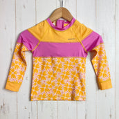 【Baby's 12-18M オレンジ系】 Patagonia ( パタゴニア ) ウォーター スプラウト ラッシュガード Water Sprout Rashguard ウェア トップス インナー シャツ ロングスリーブTシャツ クルーネック 化繊 z00058109  化繊