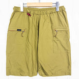 Men's Medium Green Shinogi by Axesquin (Ryo by Axesquin) Aonero Short Nylon Windshell Shorts (z00053002)