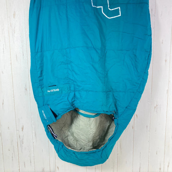 【L ブルー系】 Husky（ハスキー） ミュセット Musset Dark Green -3℃ 化繊ダウン スリーピングシステム 寝袋 化繊シュラフ z00055681 Dark Green 化繊シュラフ 寝袋 スリーピングシステム