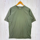 【中性 S 绿色系】Houdini (胡迪尼) Weather Tee 天气T恤 涤纶 运动服 上衣 内衣 衬衫 短袖T恤 圆领 化纤 z00058014 化纤 短袖T恤 圆领