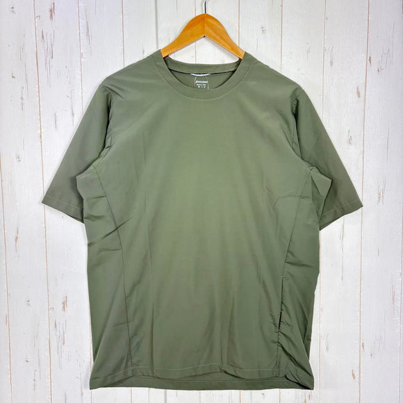 【Unisex S グリーン系】 Houdini ( フーディニ ) ウェザー ティー Weather Tee ポリエステル ウェア トップス インナー シャツ ショートスリーブTシャツ クルーネック 化繊 z00058014  化繊 ショートスリーブTシャツ クルー