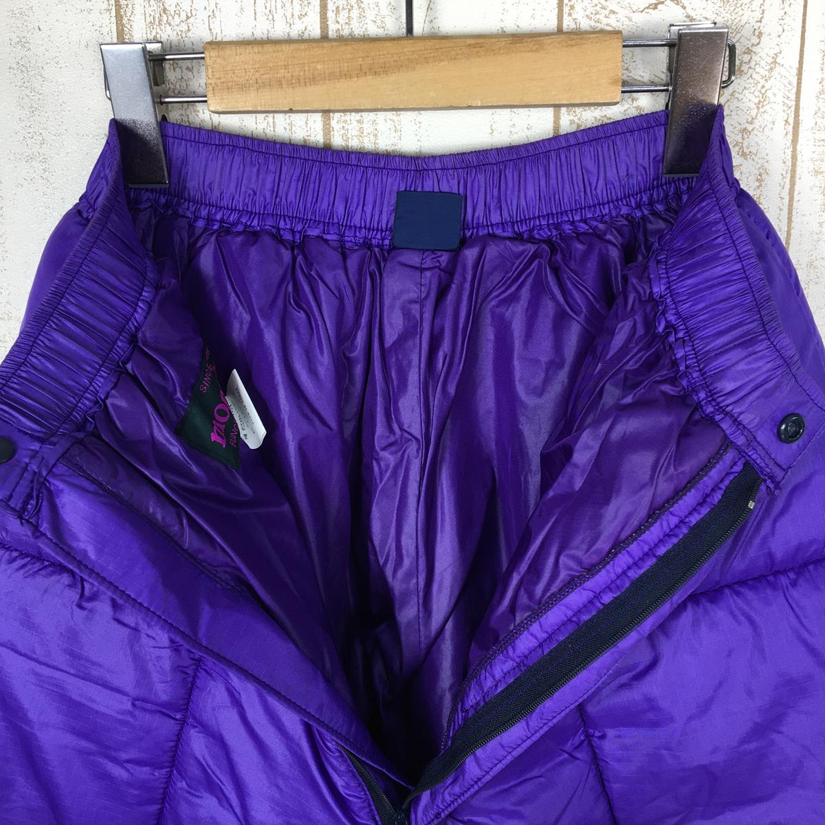 [Men's M Purple] Montbell Exceloft Insulated Pants, Padding, Asian Men's Synthetic Insulated Long Pants, Bottoms, Wear