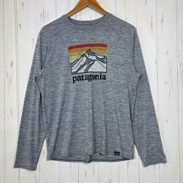 【Men's S グレー系】 2021 Patagonia ( パタゴニア ) ロングスリーブ キャプリーン クール デイリー グラフィック シャツ Long-Sleeved Capilene Cool Daily Graphic Shirt 速乾 / 防臭 /
