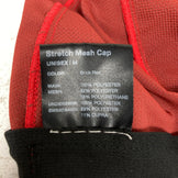 【Unisex M Red Series】 Yamatomichi Stretch Mesh Cap Brick Red Polyester Apparel Accessories Headwear Cap z00058853 Brick Red Cap