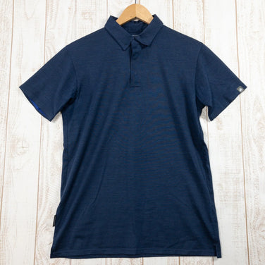 【Men's M ネイビー系】 Mammut ( マムート ) アジリティ アドバンスド ポロ アジアンフィット Aegility Advanced Polo AF ポリエステル 1017-01140 Men's ウール ショートスリーブシャツ インナー シャツ - 【公式】2ndGEAR（セカンドギア）Webショップ【登山用品・アウトドア用品専門 買取販売店】