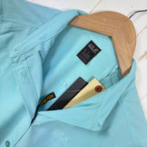 【Women's M ブルー系】 Jackwolfskin ( ジャックウルフスキン ) ソノーラ シャツ Sonora Shirt ポリエステル ウェア トップス インナー シャツ ショートスリーブシャツ 化繊 z00054716  化繊 ショートスリーブシャツ イ
