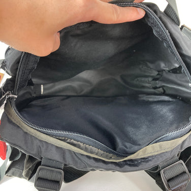 【OneSize レッド系】 1980s Mountain Smith ( マウンテンスミス ) ツアーパック Tour Pack ビンテージ オリジナル 入手困難 旧タグ 白山タグ コーデュラナイロン製 アメリカ製 バッグ ストレージ ウエストバッグ ヒップパッ