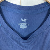【Men's S ネイビー系】 Arcteryx ( アークテリクス ) ショートスリーブ ランニング ティー Short Sleeve Running Tee ポリエステル ウェア トップス インナー シャツ ショートスリーブTシャツ クルーネック 化繊 z000