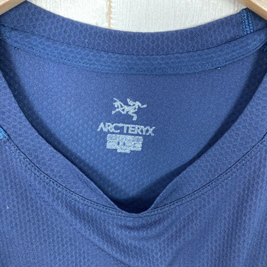 【Men's S ネイビー系】 Arcteryx ( アークテリクス ) ショートスリーブ ランニング ティー Short Sleeve Running Tee ポリエステル ウェア トップス インナー シャツ ショートスリーブTシャツ クルーネック 化繊 z000