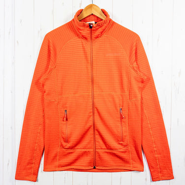 男士小号橙色 2017 Patagonia R1 全拉链夹克，涤纶羊毛外套，带 Polartec Power Dry 功能 (z00053178)