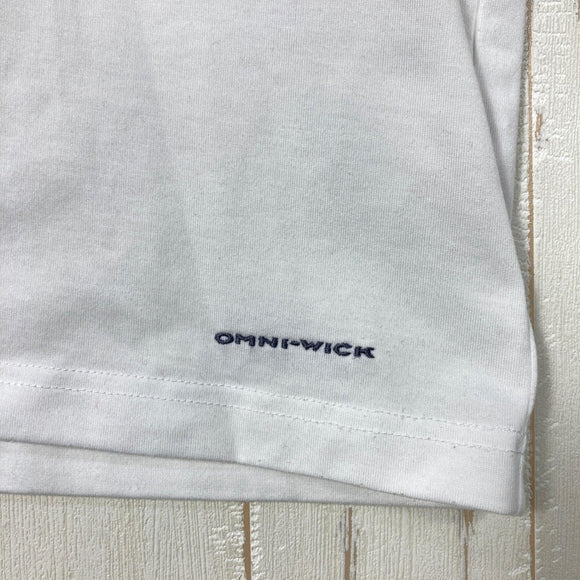 【Men's XL ホワイト系】 Columbia ( コロンビア ) アーバン ハイク ショート スリーブ Tシャツ Urban Hike Short Sleeve Tee 吸湿速乾 UVカット UPF40 ポリエステル ウェア トップス インナー シャツ ショート