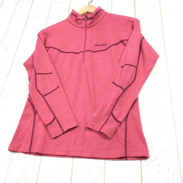 【Women's L レッド系】Marmot ( マーモット ) クライムウール ミッドウェイト ロングスリーブ ジップネック シャツ Climb Wool Mw Long Sleeve Zipneck Shirts MJK-F3558W Asian Women's ウール ロングスリーブシャツ インナー シャツ トップス ウェア - 【公式】2ndGEAR（セカンドギア）Webショップ【登山用品・アウトドア用品専門 買取販売店】