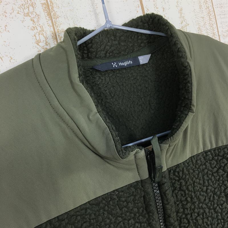 【Men's S グリーン系】 Haglofs ( ホグロフス ) パイル ジャケット Pile Jacket レトロ フリース ポーラテック 603640 International Men's Deep Woods / Sage Green フリース アウター