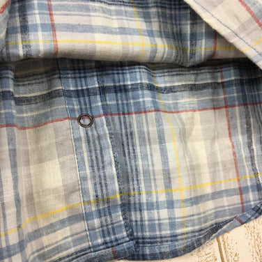 【Women's S ブルー系】Patagonia ( パタゴニア ) ウィメンズ ロングスリーブ ウエスタン スナップ シャツ W Long-Sleeved Western Snap Shirt 53350 International Women's 化繊 ロングスリーブシャツ インナー シャツ トップス ウェア - 【公式】2ndGEAR（セカンドギア）Webショップ【登山用品・アウトドア用品専門 買取販売店】
