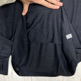 【Unisex XL ブラック系】 Supernatural | Sn ( スーパーナチュラル ) 4シーズンズ ロング ティー 4seasons Long T ヤタガラスブラック ltmコラボ メリノウール ウェア トップス インナー シャツ ロングスリーブTシャツ