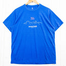 【Men's M ブルー系】 Montbell ( モンベル ) 50th WIC.T サミッツ 50周年限定モデル ポリエステル ウェア トップス インナー シャツ ショートスリーブTシャツ クルーネック 化繊 z00053067  化繊 ショートスリーブTシャ-1