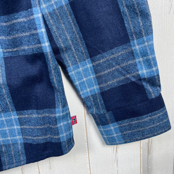 【Men's S ネイビー系】 Aclima ( アクリマ ) レジャーウール リボーン ウール シャツ LeisureWool ReBorn Wool Shirt 106310 366 CHECK NAVY/JEANS z00055895 366 CHECK NA