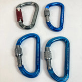 Petzl Carabiner and Sling Set (One Size, Blue) - Bulk, Second Gear, OriPa, Rock Climbing Gear (z00053771)