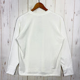 【Unisex S White-based】 Bring DRYCOTTONY Long sleeve T-shirt (Polyester, Wear, Tops, Inner, Shirt, Long-sleeve T-shirt, Crew neck, Synthetic fiber)