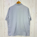 【Men's M グレー系】 Houdini ( フーディニ ) メンズ コスモ シャツ M's Cosmo Shirt 238724 GROUND GREY z00055924 GROUND GREY 化繊 ショートスリーブシャツ インナー シャツ トップス ウ-5