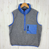 【Women's M グレー系】 2022 Patagonia ( パタゴニア ) シンチラ ベスト Synchilla Fleece Vest NKL ポリエステル ウェア トップス ベスト フリース z00055697 NKL フリース ベスト トップス ウェア