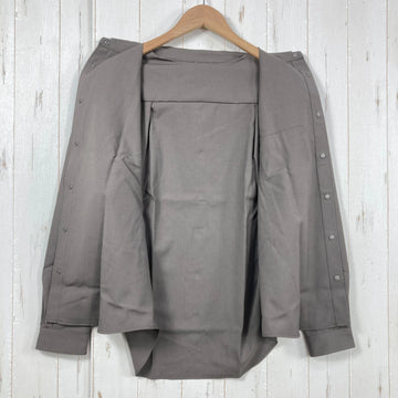 【Women's L ブラウン系】 Ridge Mountain Gear ( リッジマウンテンギア ) メリノベーシック ロングスリーブ シャツ Merino Basic Long Sleeve Shirt Cinder Brown z00058949 Cinder - 0