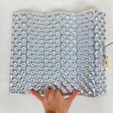 Thermarest Z-Seat Sol 银色/柠檬色睡眠系统，带靠垫 (z00054467)，均码，银色/柠檬色