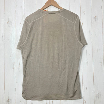 【Unisex L ベージュ系】 Atelier Blue Bottle ( アトリエブルーボトル ) ハイカーズ Tシャツ Hiker's T-shirts Sn Supernatural コラボ ウール ウェア トップス インナー シャツ ショートスリーブTシャツ - 0