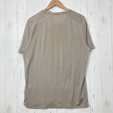 【Unisex L ベージュ系】 Atelier Blue Bottle ( アトリエブルーボトル ) ハイカーズ Tシャツ Hiker's T-shirts Sn Supernatural コラボ ウール ウェア トップス インナー シャツ ショートスリーブTシャツ