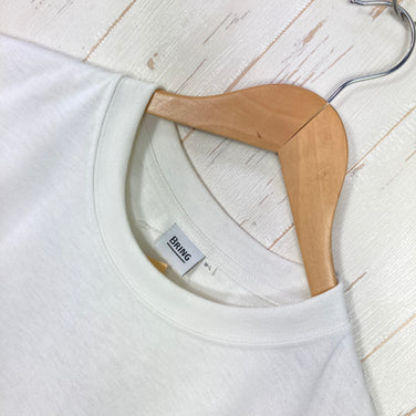【Men's M/L ホワイト系】 Bring ( ブリング ) ドライコットニー ヘビーウェイト ティーシャツ DRYCOTTONY Heavyweight T-shirt ポリエステル ウェア トップス インナー シャツ ショートスリーブTシャツ クルーネック 化繊