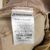 【Men's M ベージュ系】 Houdini ( フーディニ ) アクション ツイル パンツ Action Twill Pants ナイロン International Men's 化繊 ロングパンツ ボトムス ウェア - 【公式】2ndGEAR（セカンドギア）Webショップ【登山用品・アウトドア用品専門 買取販売店】