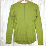 【Women's S グリーン系】 Teton Bros ( ティートンブロス ) ウール Vネック ロングスリーブ Tシャツ TB173-43W Asian Women's ウール ロングスリーブTシャツ クルーネック インナー シャツ トップス ウェア - 【公式】2ndGEAR（セカンドギア）Webショップ【登山用品・アウトドア用品専門 買取販売店】