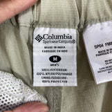 【Men's M ベージュ系】 1990s Columbia ( コロンビア ) フィッシング コンバーチブル カーゴパンツ Fishing Convertible Cargo Pants 生産終了モデル 入手困難 旧タグ ナイロン ウェア ボトムス コンバーチブル