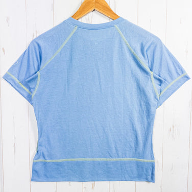 【Women's S ブルー系】 Cloudveil ( クラウドベイル ) ショートスリーブティー ポリエステル ウェア トップス インナー シャツ ショートスリーブTシャツ クルーネック 化繊 z00052303 化繊 ショートスリーブTシャツ クルーネック イ - 【公式】2ndGEAR（セカンドギア）Webショップ【登山用品・アウトドア用品専門 買取販売店】