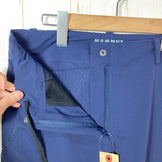 【Women's S ネイビー系】 Mammut ( マムート ) トレッカー 3.0 ソフトシェル パンツ アジアンフィット Trekkers 3.0 SO Pants AF ナイロン ウェア ボトムス ロングパンツ ソフトシェル z00057376  ソフトシェル
