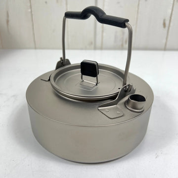 【OneSize グレー系】 Outdoor Selection（アウトドア セレクション） チタニウム ケトル Titanium Kettle チタン クックウェア ケトル z00055477  ケトル クックウェア