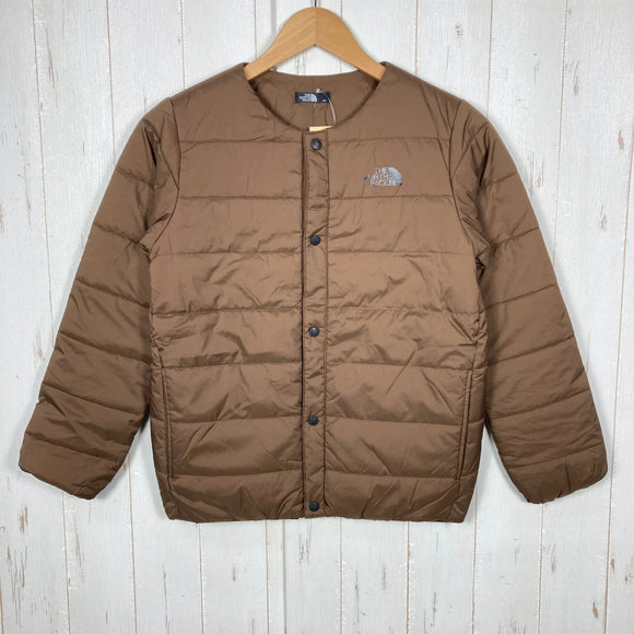 【Kid's 140 ブラウン系】 The North Face ( ザ・ノースフェイス ) マイクロ ゼファー カーディガン Micro Zepher Cardigan 化繊ダウン ウェア トップス アウター ジャケット 化繊インサレーション z00053943  化