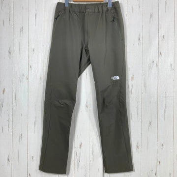 【Men's M グリーン系】 The North Face ( ザ・ノースフェイス ) アルパイン ライト パンツ Alpine Light Pant ナイロン ウェア ボトムス ロングパンツ ソフトシェル z00059946  ソフトシェル ロングパンツ ボトム