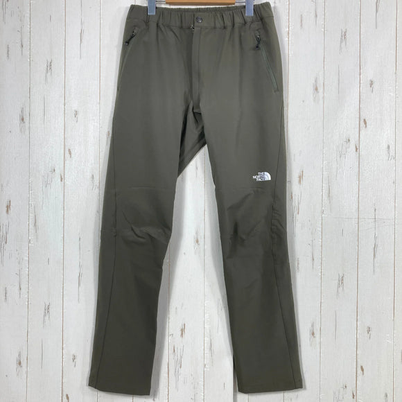 【Men's M グリーン系】 The North Face ( ザ・ノースフェイス ) アルパイン ライト パンツ Alpine Light Pant ナイロン ウェア ボトムス ロングパンツ ソフトシェル z00059946  ソフトシェル ロングパンツ ボトム