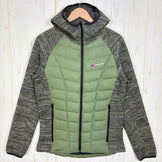 【Men's S グリーン系】 Berghaus ( バーグハウス ) デューンライン ハイブリッド フリース ジャケット Duneline Hybrid FL Jacket 化繊ダウン ウェア トップス アウター ジャケット 化繊インサレーション z0005910
