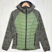 【Men's S グリーン系】 Berghaus ( バーグハウス ) デューンライン ハイブリッド フリース ジャケット Duneline Hybrid FL Jacket 化繊ダウン ウェア トップス アウター ジャケット 化繊インサレーション z0005910