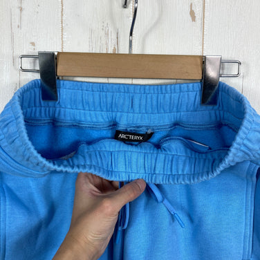 【Women's 6 ブルー系】 Arcteryx ( アークテリクス ) エンブレム フリース ジョガー ウィメンズ Emblem Fleece Jogger Women's Glacial オーガニックコットン テーパード オーガニックコットン ウェア ボトムス