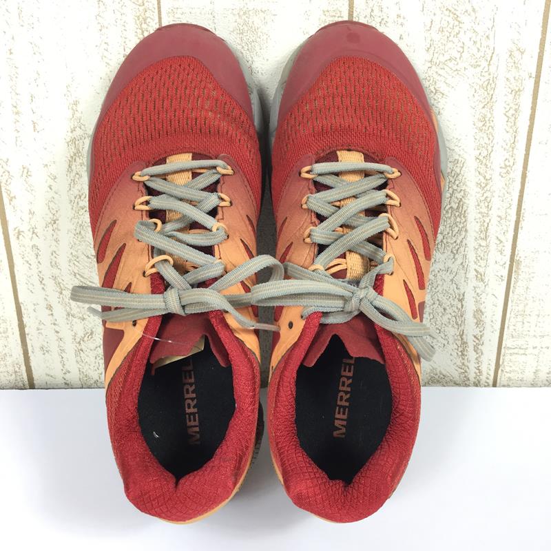 【Women's 23.5cm レッド系】 Merrell ( メレル ) アジリティピークフレックス2 E-メッシュ トレイルランニングシューズ J12556 Women's  トレイルランニングシューズ フットウェア