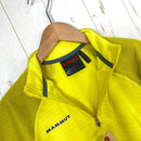 【Women's S イエロー系】 Mammut ( マムート ) イリニザ ジップ ティー Illiniza Zip-T ポリエステル ウェア トップス インナー シャツ ショートスリーブシャツ 化繊 ポーラテック・パワーグリッド z00054177  化繊 ショート-3