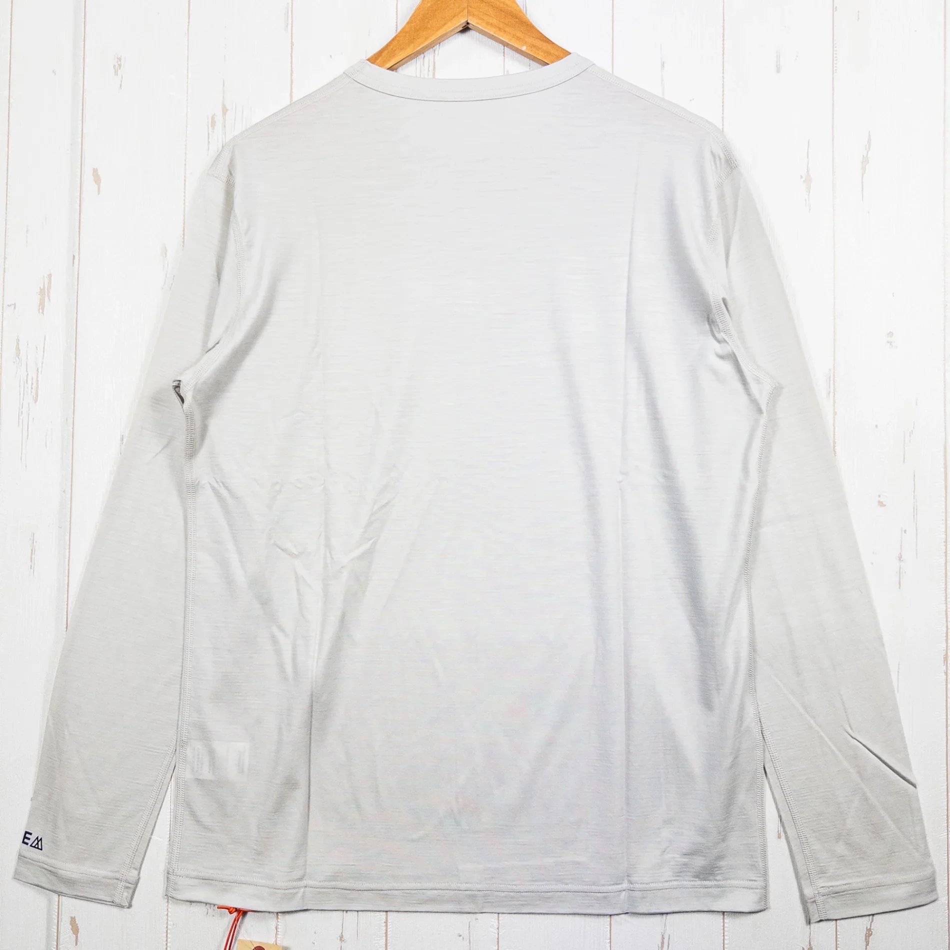 【Men's M グレー系】 Ridge Mountain Gear ( リッジマウンテンギア ) メリノ ベーシック ティー Merino Basic Tee White Cream メリノウール ウェア トップス インナー シャツ ロングスリーブTシャツ クル - 【公式】2ndGEAR（セカンドギア）Webショップ【登山用品・アウトドア用品専門 買取販売店】