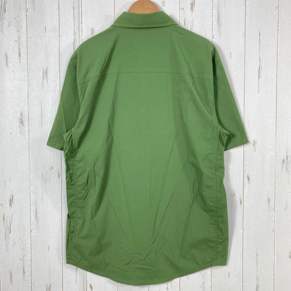 【Men's S グリーン系】 Rei ( アールイーアイ ) トレイルメイド ショートスリーブ シャツ Trailmade SS Shirt WoodLand Olive 入手困難 ナイロン ウェア トップス インナー シャツ ショートスリーブシャツ 化繊 z00