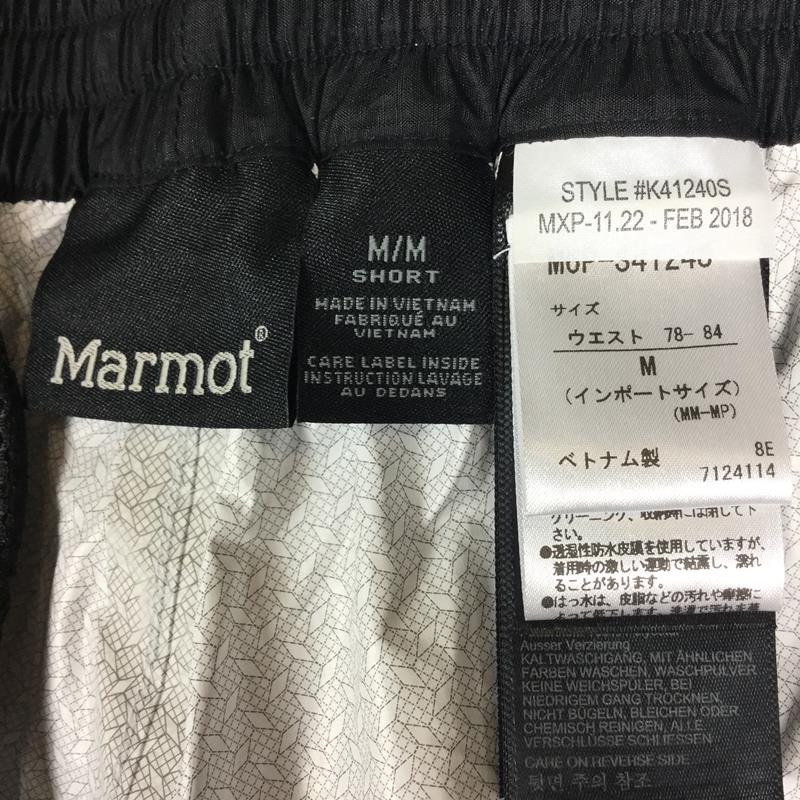 【男款 M 黑色】Marmot Nano Pro Precip Pant M6P-S4124S 国际男式 001 黑色雨壳长裤下装