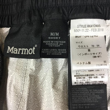 【Men's M ブラック系】Marmot ( マーモット ) ナノプロ プレシップ パンツ Nano Pro Precip Pant M6P-S4124S International Men's レインシェル ロングパンツ ボトムス ウェア - 【公式】2ndGEAR（セカンドギア）Webショップ【登山用品・アウトドア用品専門 買取販売店】